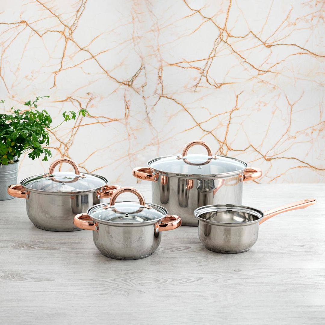Batería de Cocina de Acero – Resistencia, Elegancia y Alto Rendimiento