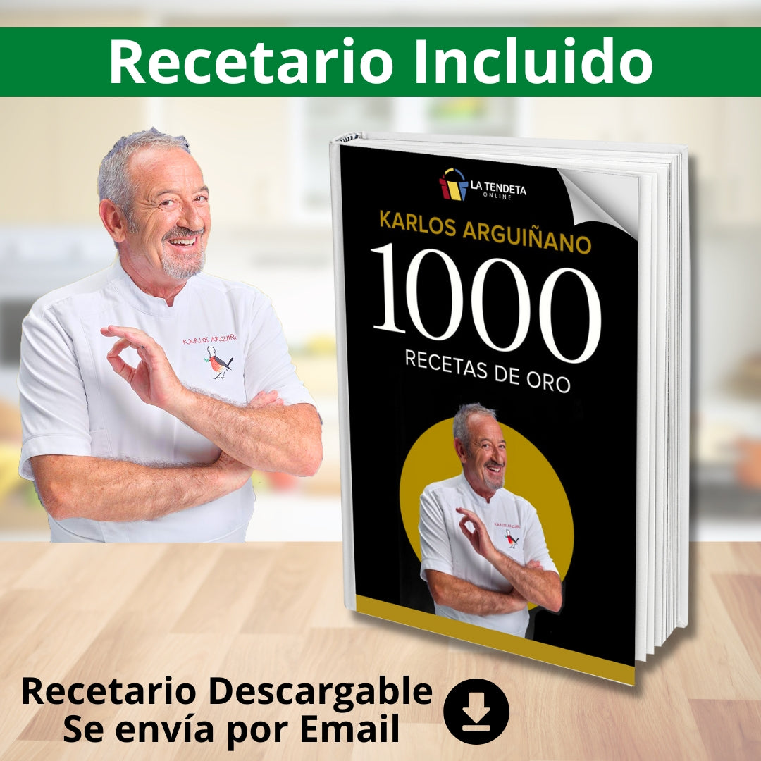 Freidora de Aire 8L Multisusos + Set de Cuchillos y Utensilios de Cocina