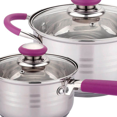 Batería Elitechef con cuchillos y utensilios de cocina
