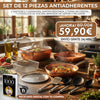 Batería de cocina color cobre (12 Piezas)