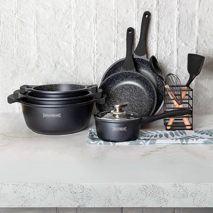Batería de Cocina Completa – Elegancia, Rendimiento y Versatilidad