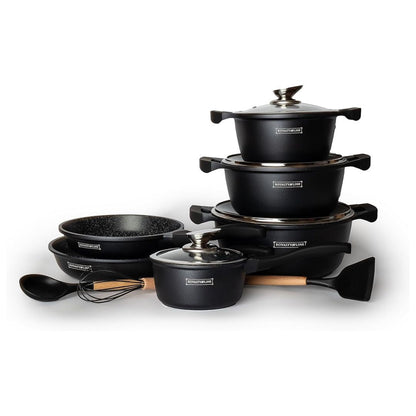Batería de Cocina Completa – Elegancia, Rendimiento y Versatilidad