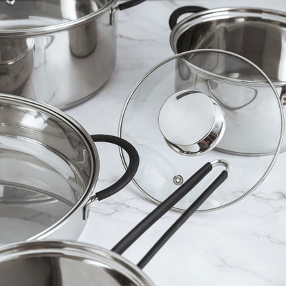 Batería de Cocina de Acero Inoxidable – Elegancia y Durabilidad para tu Cocina