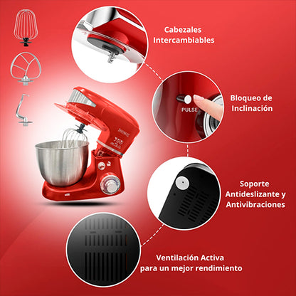 Amasadora Multifunción | Regalo Set Cuchillos + Utensilios