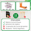 Batería Elitechef con jamonero